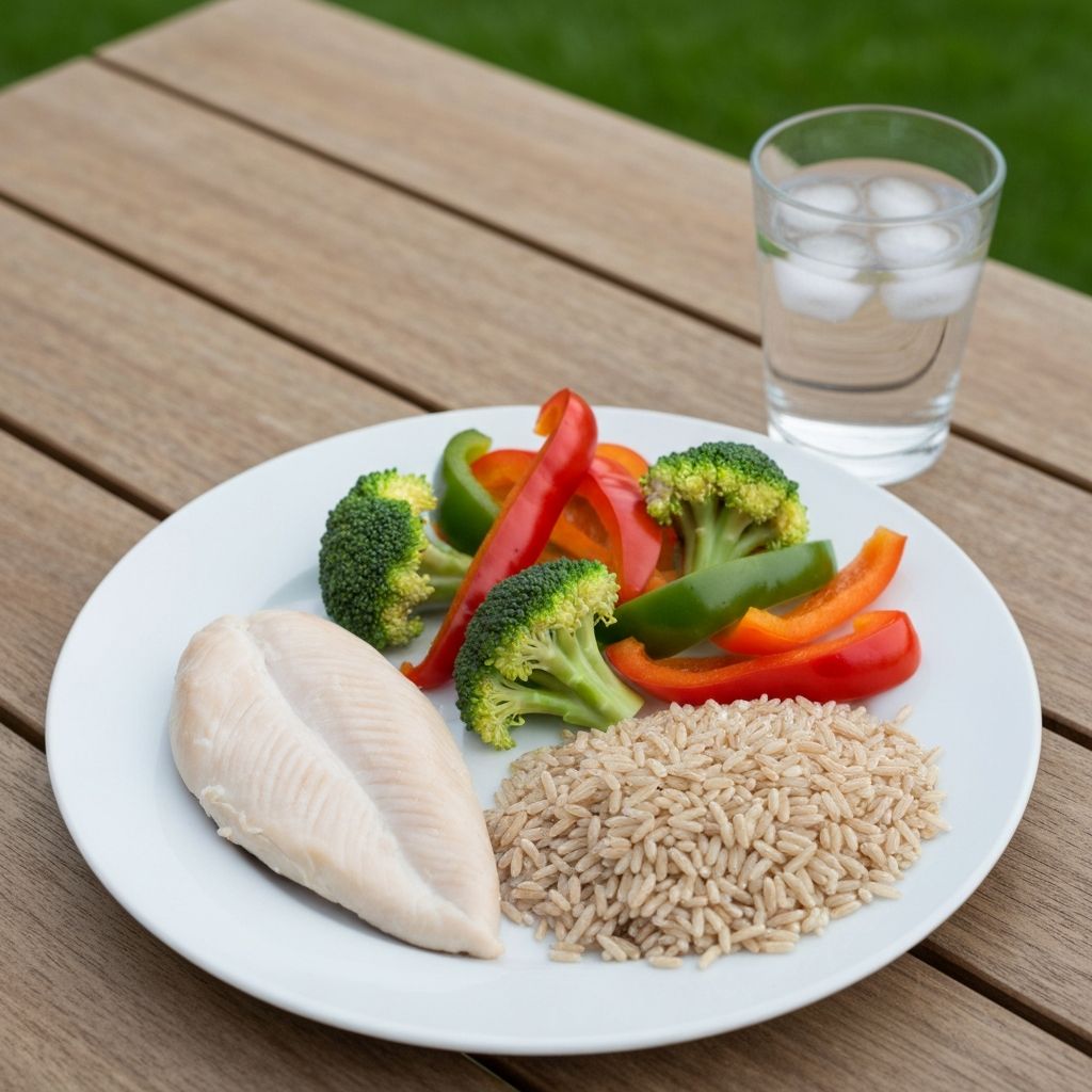 Foods representing different nutrient groups